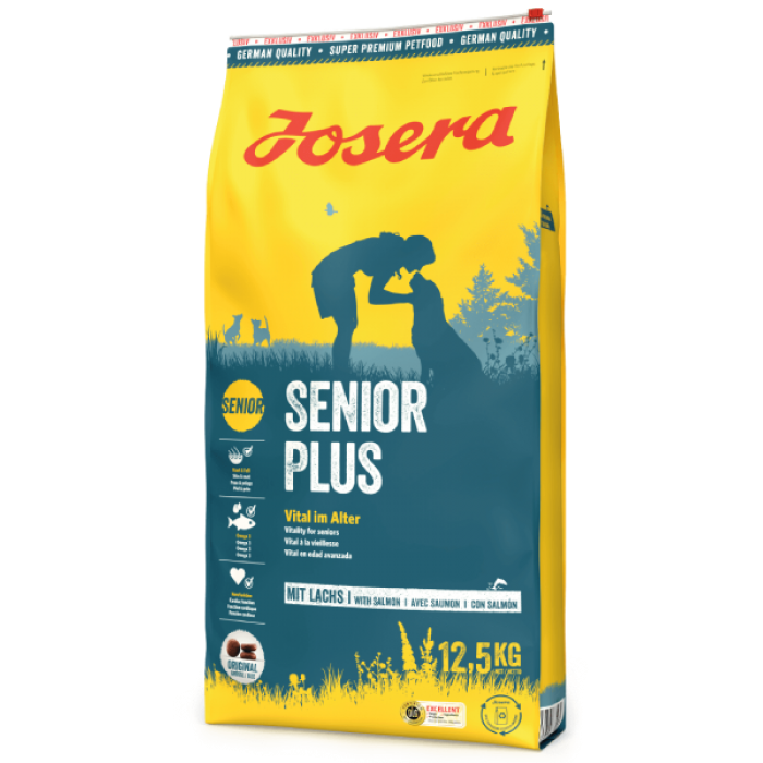 Josera SeniorPlus сухий корм для собак похилого віку з лососем 12,5 кг
