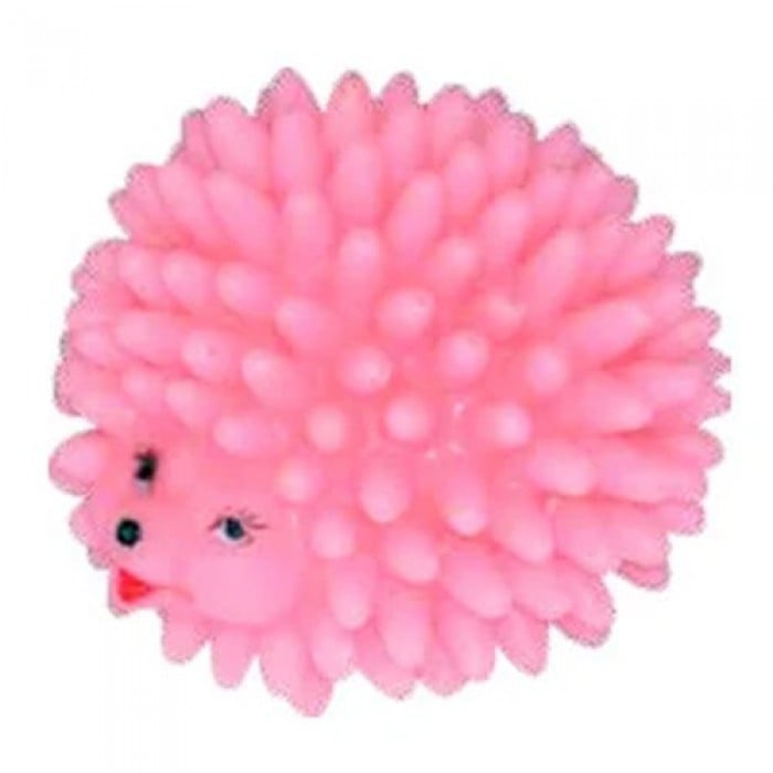 Croci іграшка для собак "Їжачок" з пищалкою (рожевий) 7,5 см