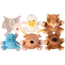 Trixie игрушки для собак животные мини с пищалкой 10-12 см