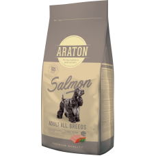 ARATON SALMON Adult All Breeds сухой корм для взрослых собак всех пород с лососем 15 кг