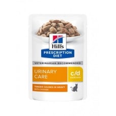 Hill's PD c/d Urinary Care Chicken влажный корм для ухода за мочевыделительной системой котов 85г