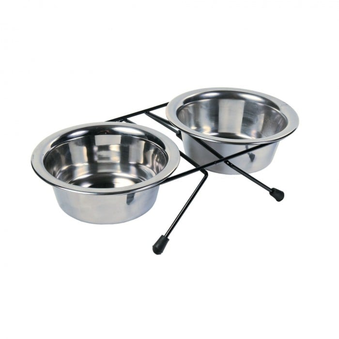 Trixie Eat on Feet стійка з 2 мисками для собак 2 шт. 0,45 л/12 см