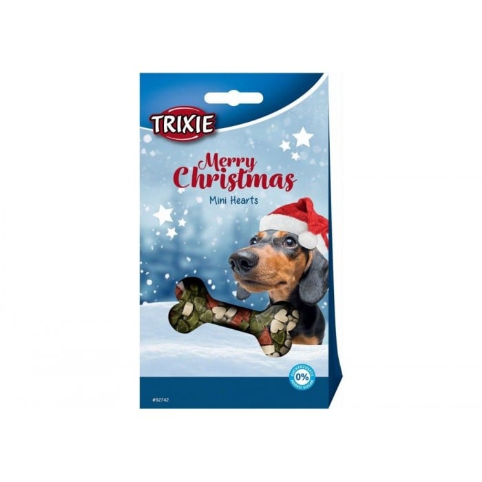 Trixie ласощі для собак різдвяні міні-серця для собак з куркою 140 гр
