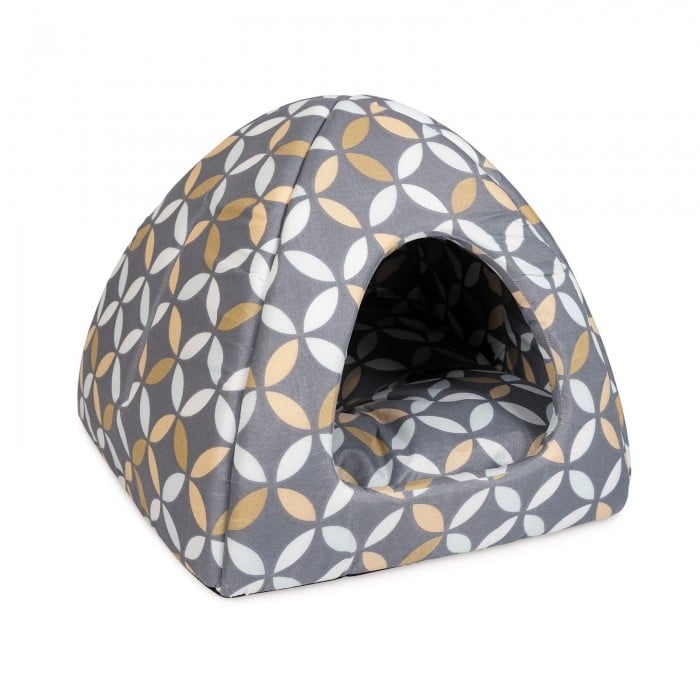 ТМ Природа Yurt лежак-будиночок для котів і собак малих порід 38*38*36 см