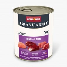 Animonda GranCarno Adult Beef + Lamb влажный корм с говядиной и ягненком для собак 800 г