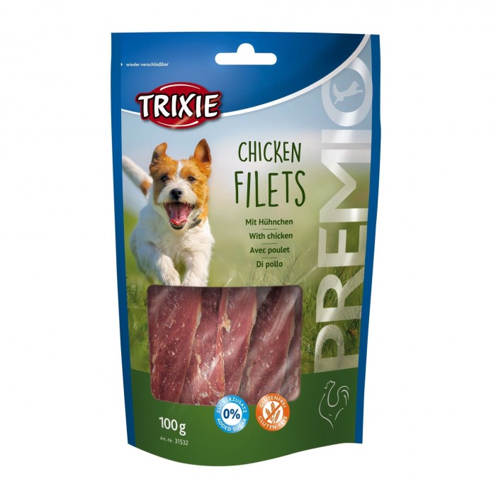 Trixie PREMIO Chicken Filets ласощі для собак з курячим філе 100гр