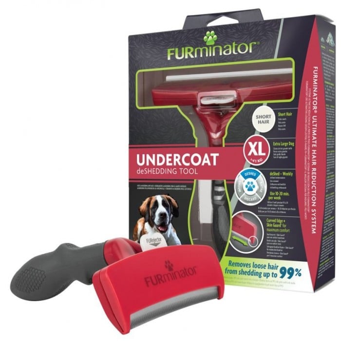 FURminator Short Hair фурмінатор для собак гігантських порід з короткою шерстю розмір XL