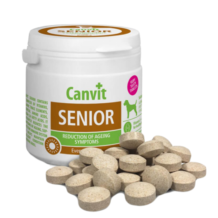 Сanvit Senior вітамінно-мінеральна добавка для собак віком від 7 років 100 табл.