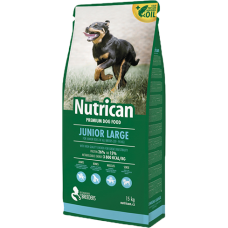 Nutrican Junior Large сухой корм для щенков крупных пород 15 кг