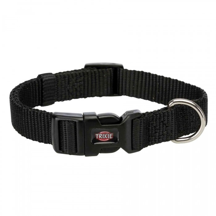 Trixie Premium нашийник для собак мініатюрних та міні порід (чорний) XS–S 22–35см/10мм