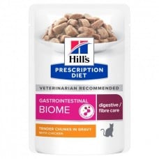 Hill's PD Gastrointestinal Biome Chicken при заболевании желудочно-кишечного тракта кошек 85 г