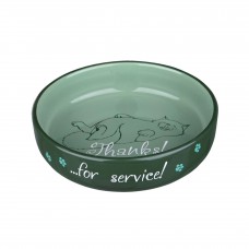 Trixie керамическая миска для перса 0,3 л/15 см