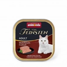 Animonda Vom Feinsten Adult Multi Meat Cocktail влажный корм мультимясной коктейль для кошек 100 г