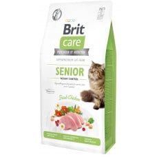 Brit Care Cat GF Senior Weight Control, 7кг (контроль ваги для дорослих котів)