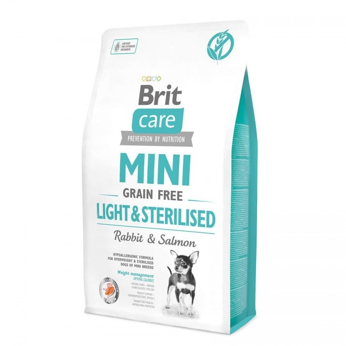 Brit Care GF Mini Light and Sterilised 2 kg (для собак малых пород)