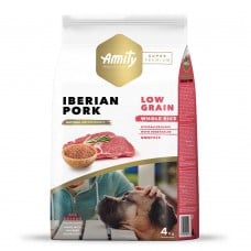 Amity Super Premium Iberian Pork сухой корм для собак с иберийской свининой 4 кг