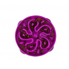 Outward Hound Fun Feeder Drop миска-лабиринт для собак (фиолетовая) 20 см