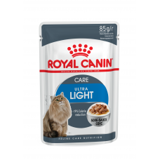 ROYAL CANIN ULTRA LIGHT влажный корм для кошек склонным к полноте 85г*12шт