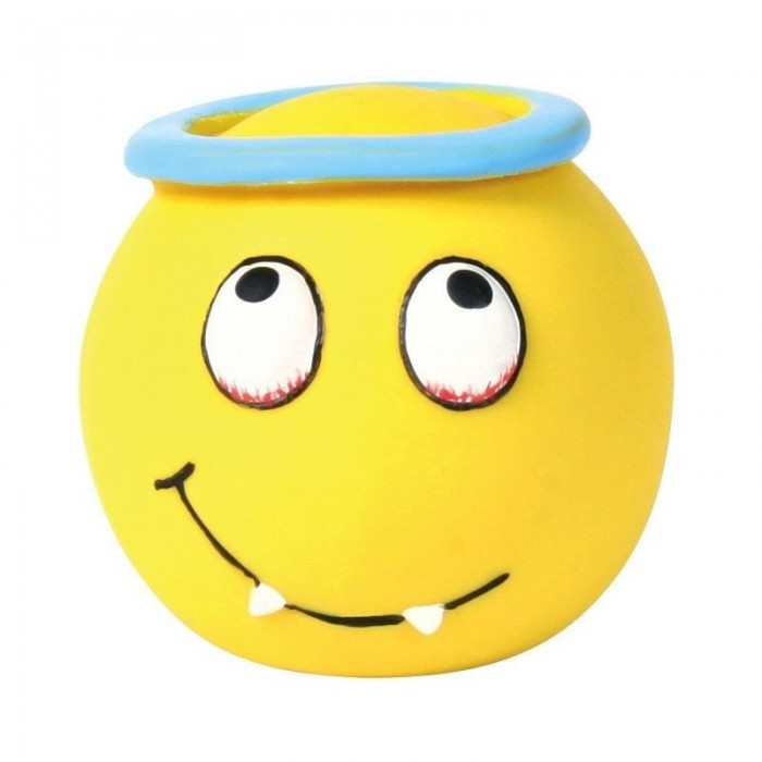 Trixie іграшки для собак набір смайликів з пищалкою (4 шт)