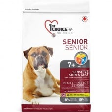 1st Choice Senior Sensitive Skin & Coat Lamb & Fish сухий корм для собак похилого віку 6 кг