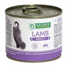 Nature's Protection Adult Lamb влажный корм для собак всех пород с ягненком 200 г*6шт.
