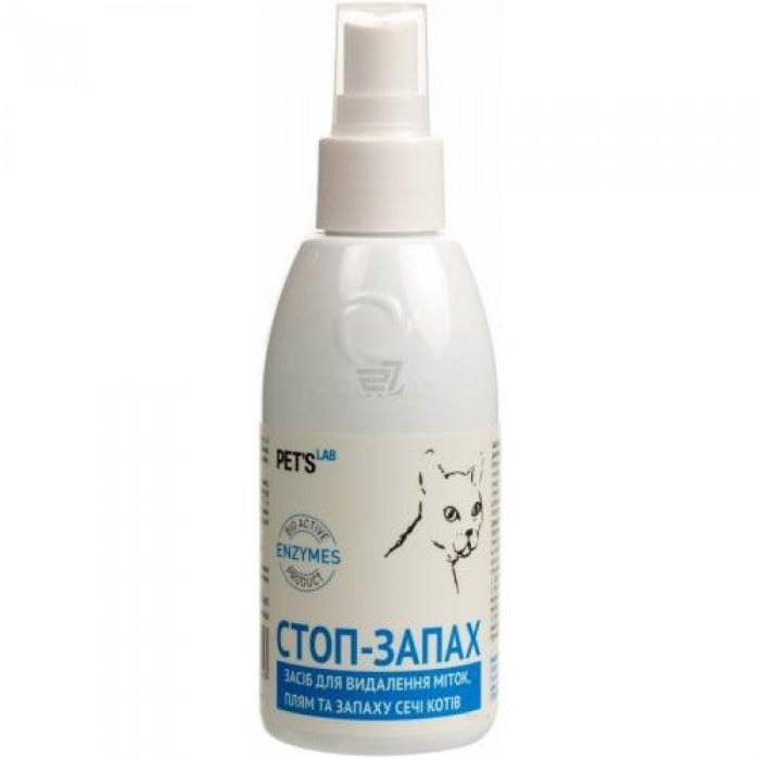 Collar Pet's Lab спрей для устранения пятен и запаха мочи котов 300 мл