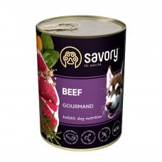 Savory Dog Gourmand говядина 400g