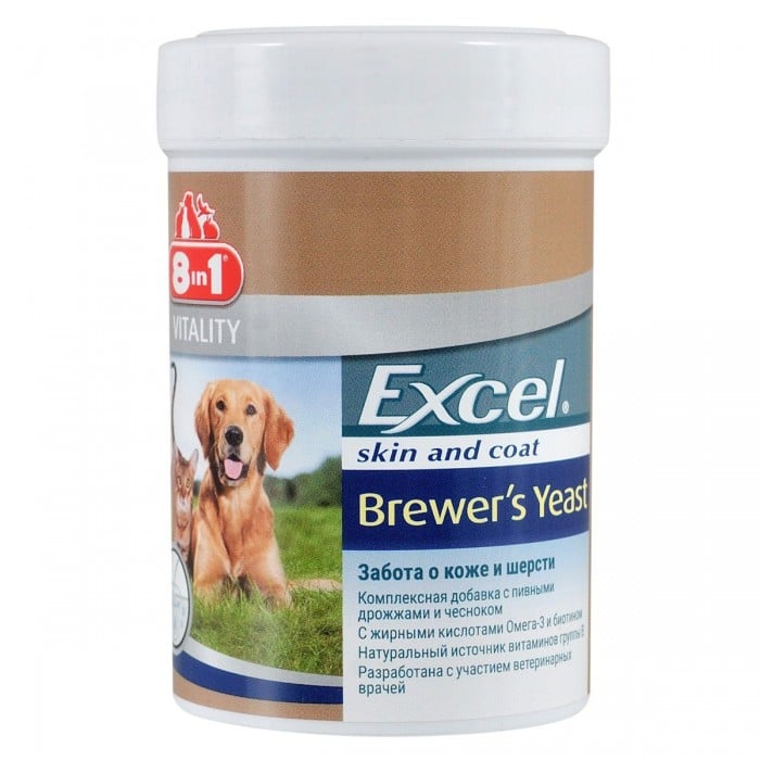 Excel Brewers Yeast витамины для собак и котов 260 таб