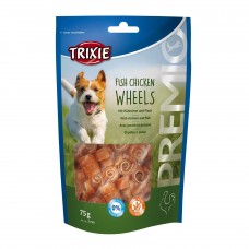 Trixie PREMIO Fish Chicken Wheels лакомство для собак с курицей и рыбой 75гр