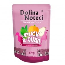 Dolina Noteci Superfood влажный корм для cобак с уткой и перепелкой 300 г