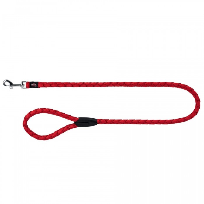 Trixie Cavo поводок для животных мини и средних пород красного цвета размер: S-M 1м/12мм