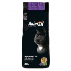 AnimAll деревний наповнювач для котів з ароматом лаванди 2,8 кг
