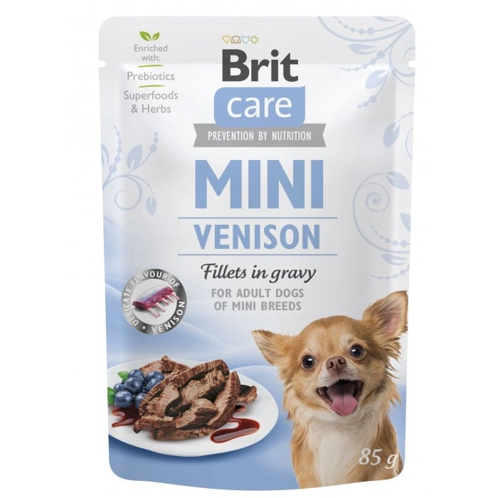 Brit Care Mini pouch филе в соусе дичь 85g