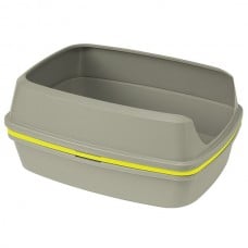 Moderna Lift To Sift Large туалет для котов с бортиком (серый) 56х42,7х27,3 см