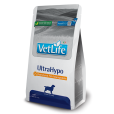 Farmina Vet Life UltraHypo сухой корм при пищевой непереносимости ингредиентов и питательных веществ у собак 2 кг