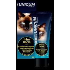 Unicum фитопаста комплекс для улучшения состояния шерсти и кожи у кошек и котят 100г.