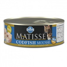 Farmina Matisse Cat Mousse Codfish влажный корм для кошек с треской 85 г