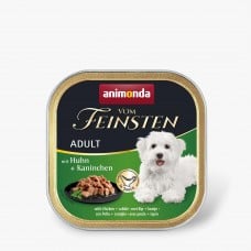 Animonda Vom Feinsten Adult with Chicken+rabbit влажный корм с курицей и кроликом для собак 150 г