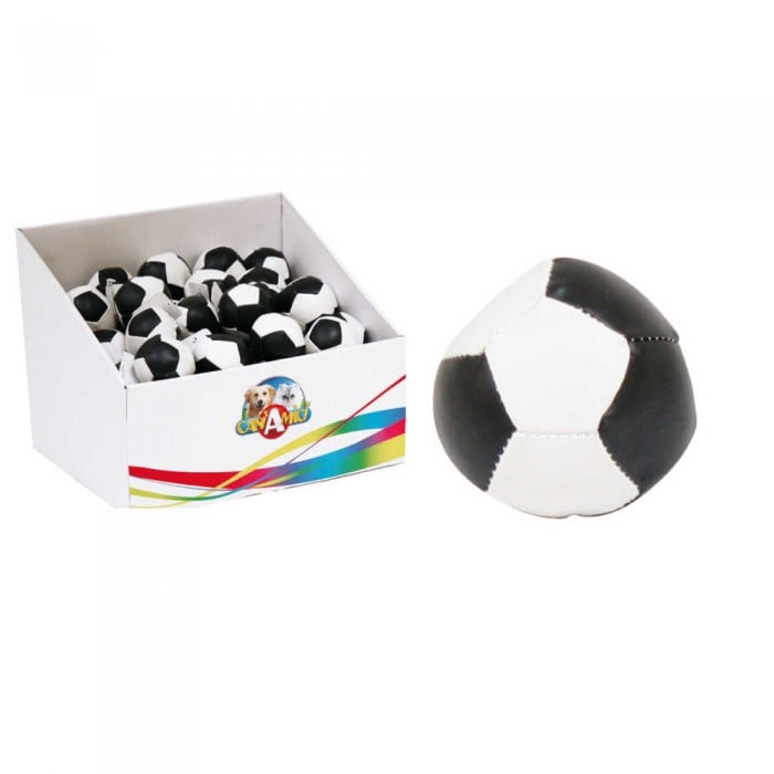 Croci іграшка для собак "М'яч м'який" (чорно-білий) 5 см