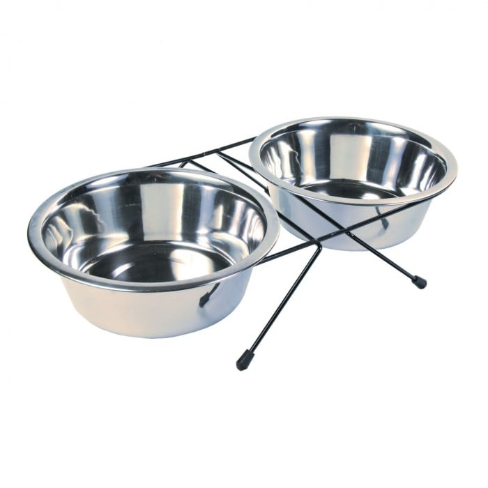 Trixie Eat on Feet стійка з 2 мисками для собак 2 шт. 1,8 л/20 см 