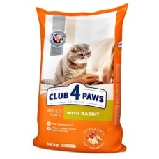 Club 4 Paws Premium Adult Cat Rabbit сухий корм для котів з кроликом 14 кг
