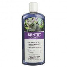 Sentry PurrScriptions Coconut Berry шампунь от блох и клещей для котов с ароматом кокоса 355 мл