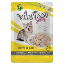 Vibrisse Jelly влажный корм для котят с куриной грудкой в желе 70 г