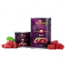 NUEVO ADULT влажный корм для котов с говядиной 200 г