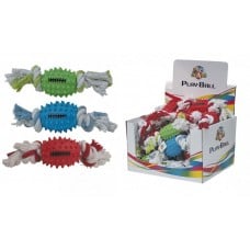 Croci іграшка для собак "Бейсбольний м'яч з канатом" 26 см