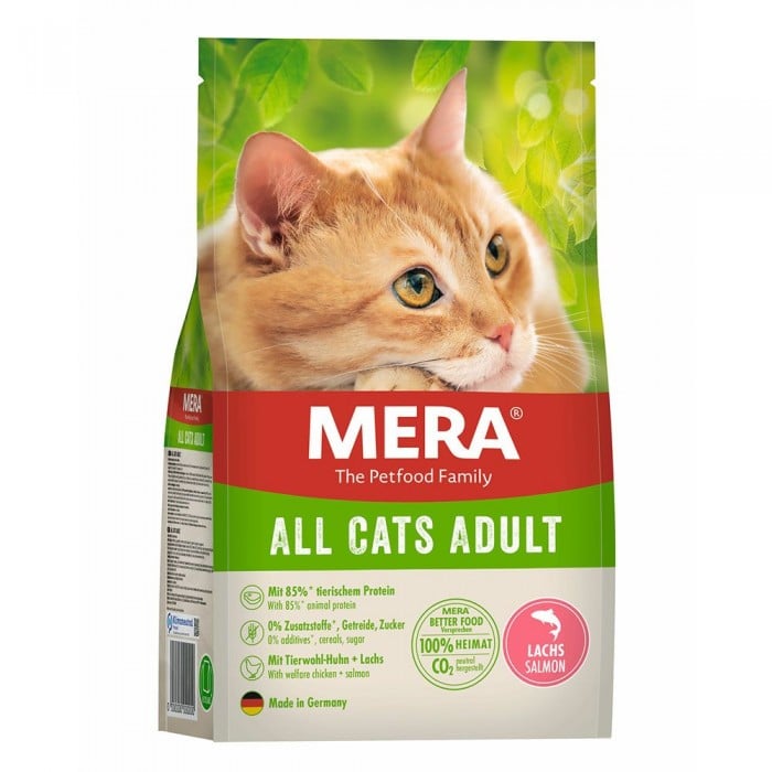Mera Cats All Adult Salmon (Lachs) сухий корм для котів з лососем 0,4 кг