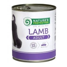 Nature's Protection Adult Lamb влажный корм для собак всех пород с ягненком 400 г*6шт.