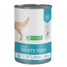 Nature's Protection with White Fish влажный корм для собак с белой рыбой 400 г* 6шт.