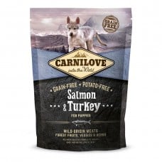 Carnilove Puppy Salmon and Turkey с лососем и индейкой для щенков 1,5 kg