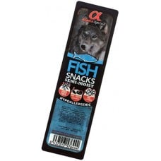 Alpha Spirit Dog Snacks Fish полувлажные лакомства для собак из рыбы 35г (кубики)